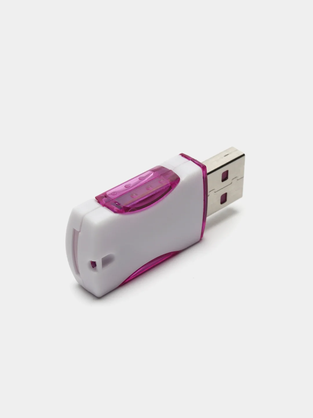 Фиолетовый perfeo Card Reader Micro SD, PF-VI-R024