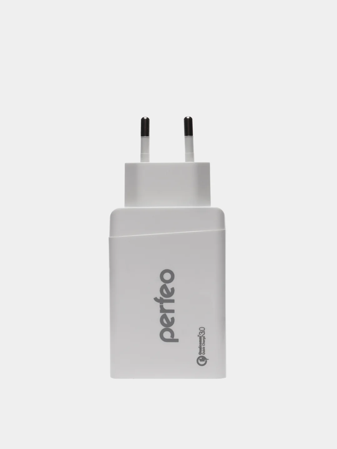 Сетевое зарядное устройство Perfeo Fast 2 с разъемом 2 x USB, QC3.0, белое, PFA4141