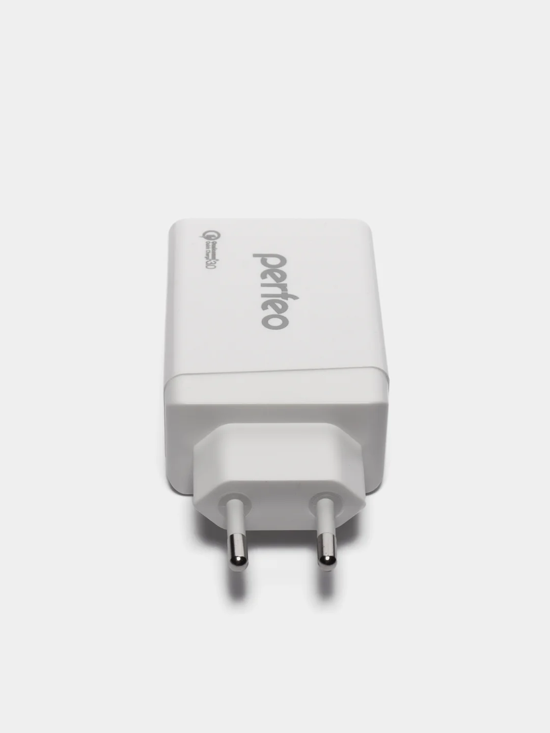 Сетевое зарядное устройство Perfeo Fast 2 с разъемом 2 x USB, QC3.0, белое, PFA4141