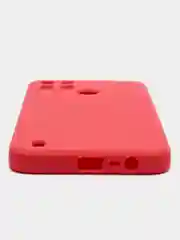 Коралловый чехол Realme C21Y / C25Y силиконовый с защитой камеры ( Реалми С21У С25У )