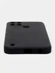 Тёмно-зелёный чехол Realme C21Y / C25Y силиконовый с защитой камеры ( Реалми С21У С25У )