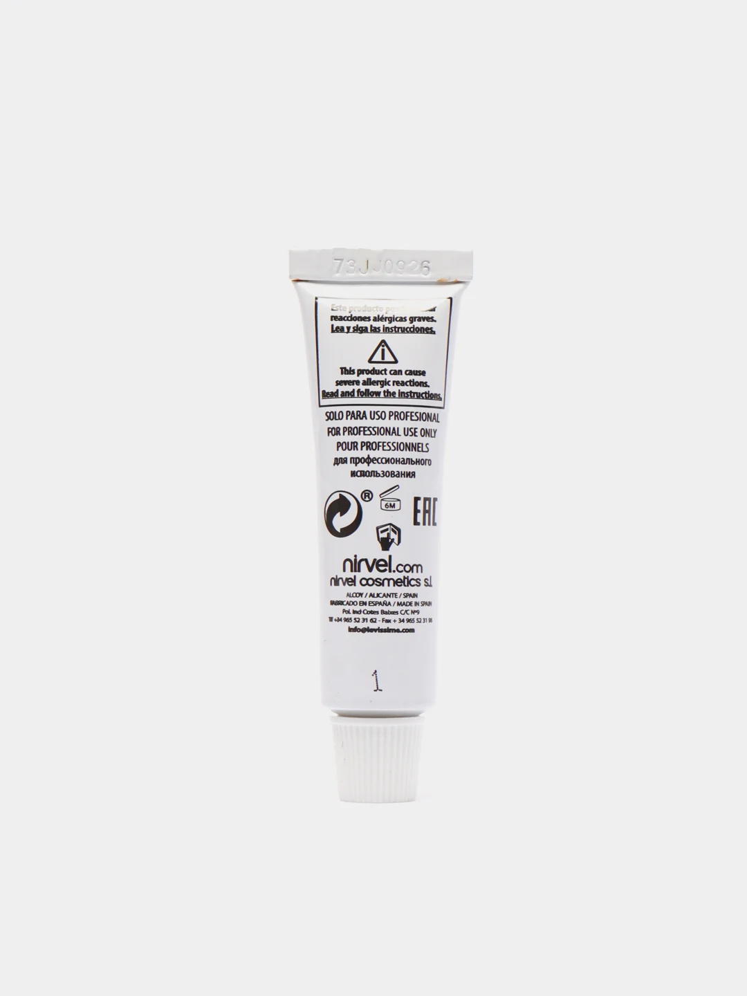 Краска для бровей и ресниц Levissime Lash Color, черная, 15 мл
