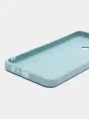 Светло-синий чехол Realme C21Y / C25Y силиконовый с защитой камеры ( Реалми С21У С25У )