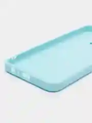 Голубой чехол Realme C21Y / C25Y силиконовый с защитой камеры ( Реалми С21У С25У )