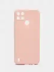 Пудровый чехол Realme C21Y / C25Y силиконовый с защитой камеры ( Реалми С21У С25У )