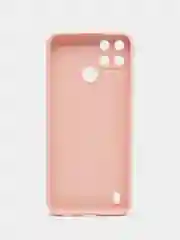 Пудровый чехол Realme C21Y / C25Y силиконовый с защитой камеры ( Реалми С21У С25У )