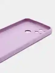 Лавандовый чехол Realme C21Y / C25Y силиконовый с защитой камеры ( Реалми С21У С25У )