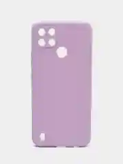 Лавандовый чехол Realme C21Y / C25Y силиконовый с защитой камеры ( Реалми С21У С25У )