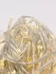 Белый гирлянда-нить прозрачная, 100 LED, 8 режимов, 10 м