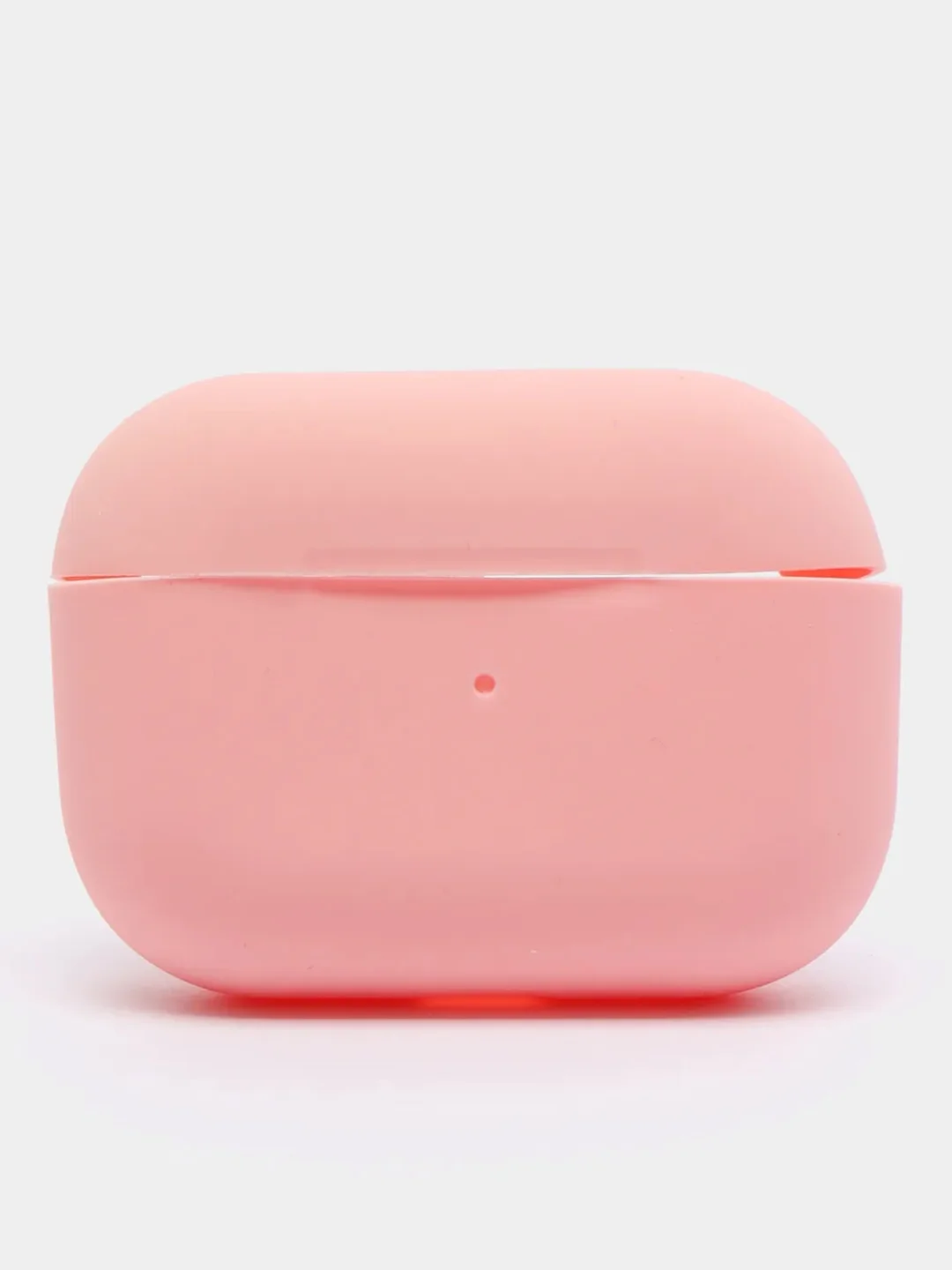 Розовый силиконовый чехол для наушников AirPods Pro