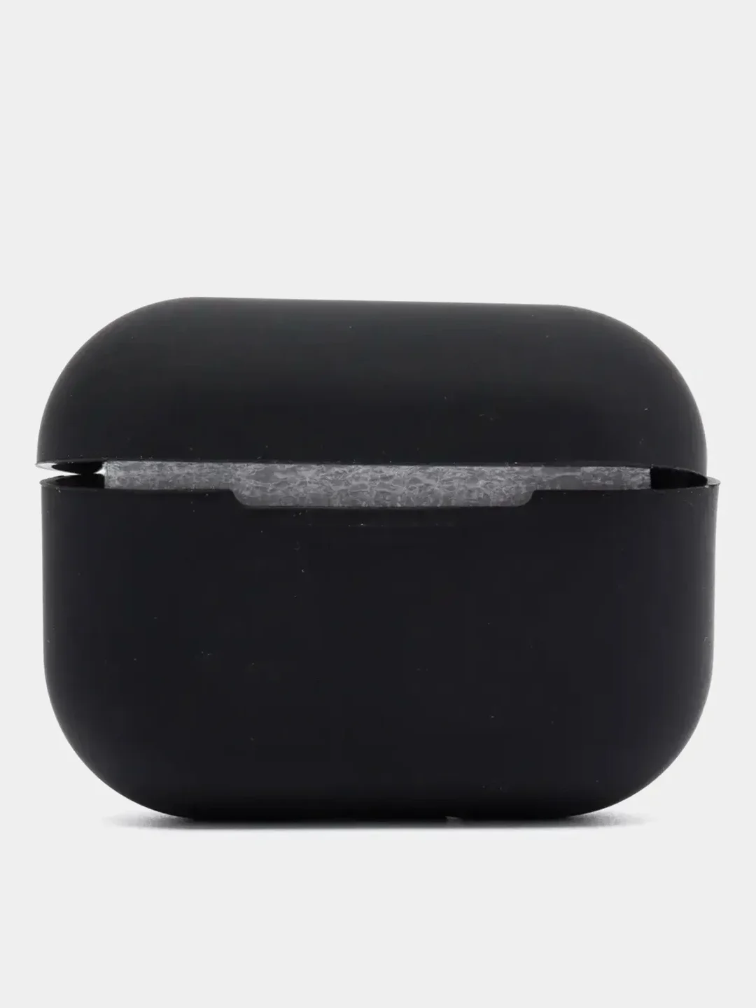 Черный силиконовый чехол для наушников AirPods Pro