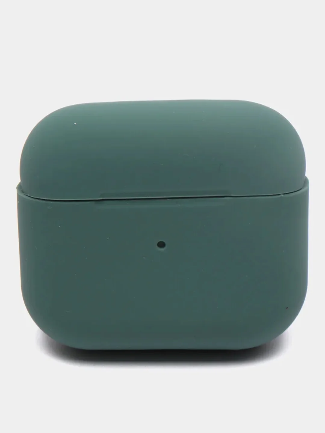 Зелёный хаки силиконовый чехол для наушников AirPods 3 ( аирподс 3)