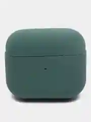Зелёный хаки силиконовый чехол для наушников AirPods 3 ( аирподс 3)