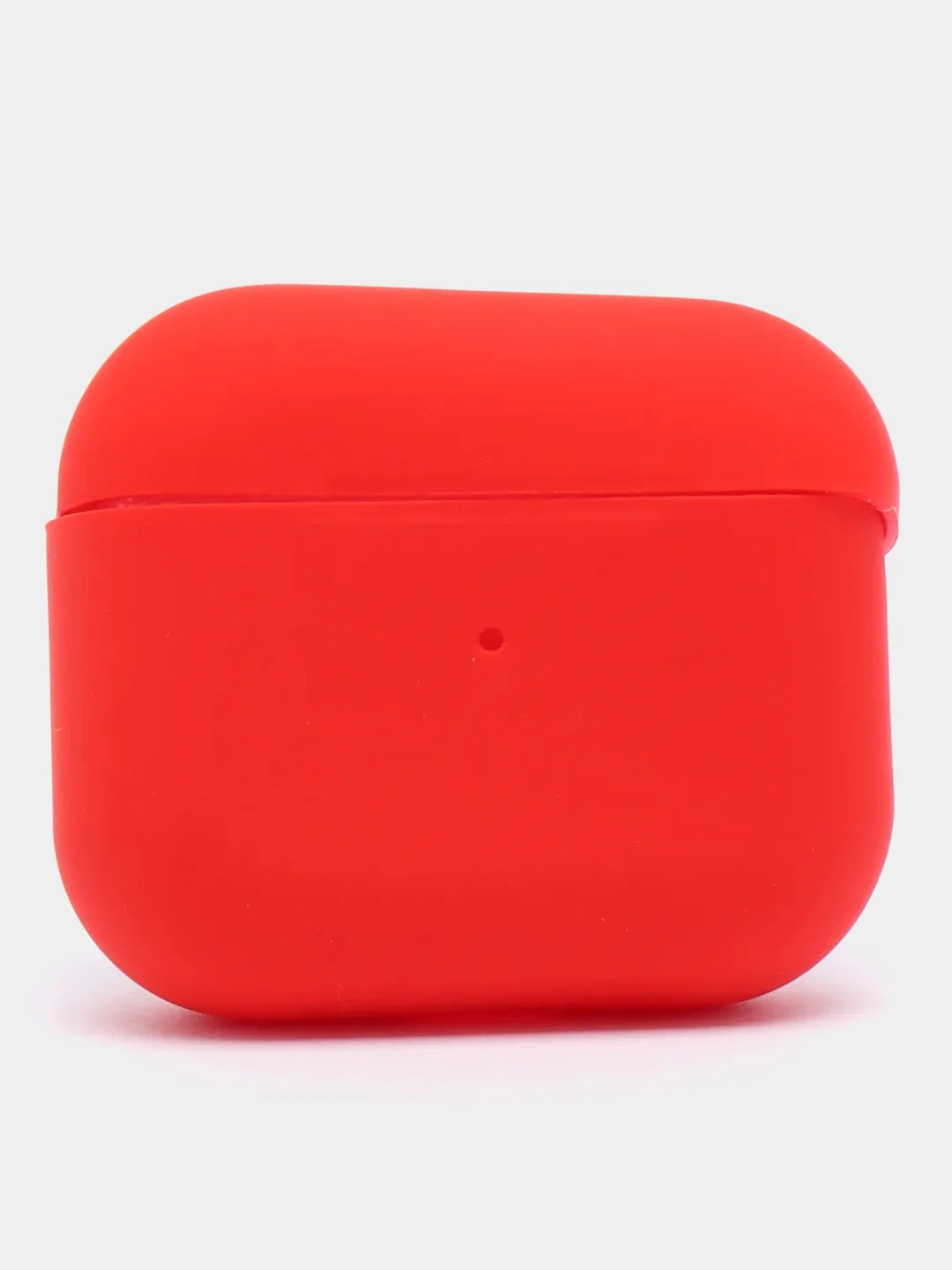 Красный силиконовый чехол для наушников AirPods 3 ( аирподс 3)