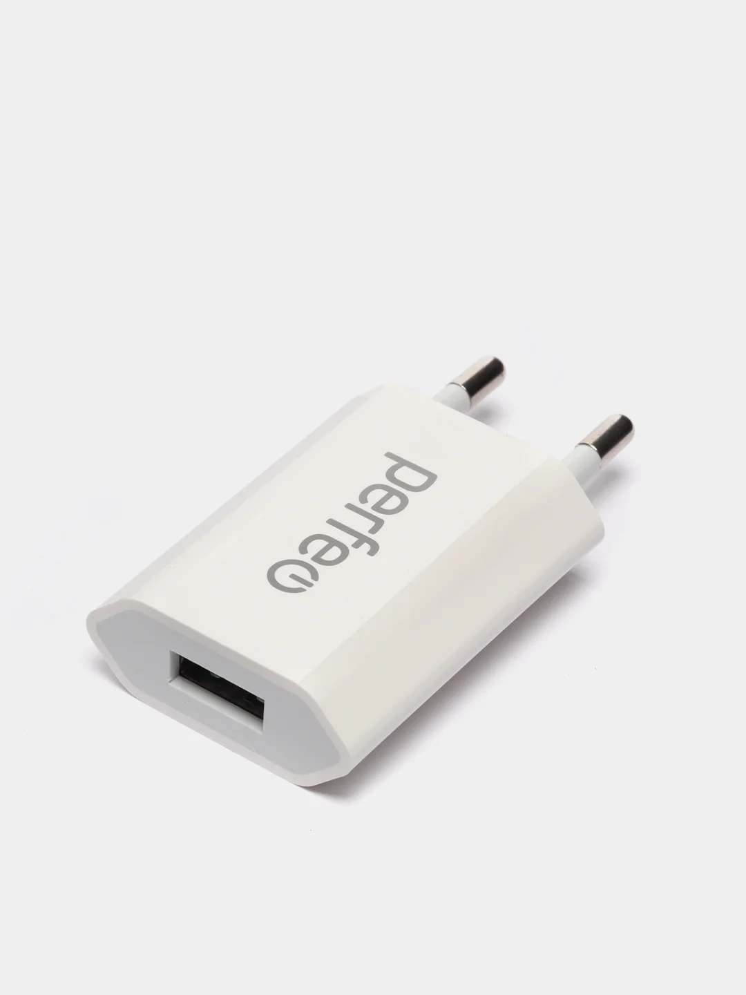 Сетевое зарядное устройство с разъемом USB Perfeo, 1А, белый, I4605