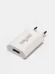 Сетевое зарядное устройство с разъемом USB Perfeo, 1А, белый, I4605