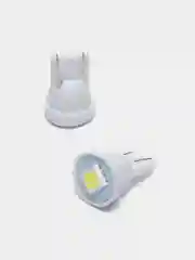 Лампы габаритные, белые, LED W5W, один диод