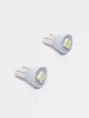 Лампы габаритные, белые, LED W5W, один диод