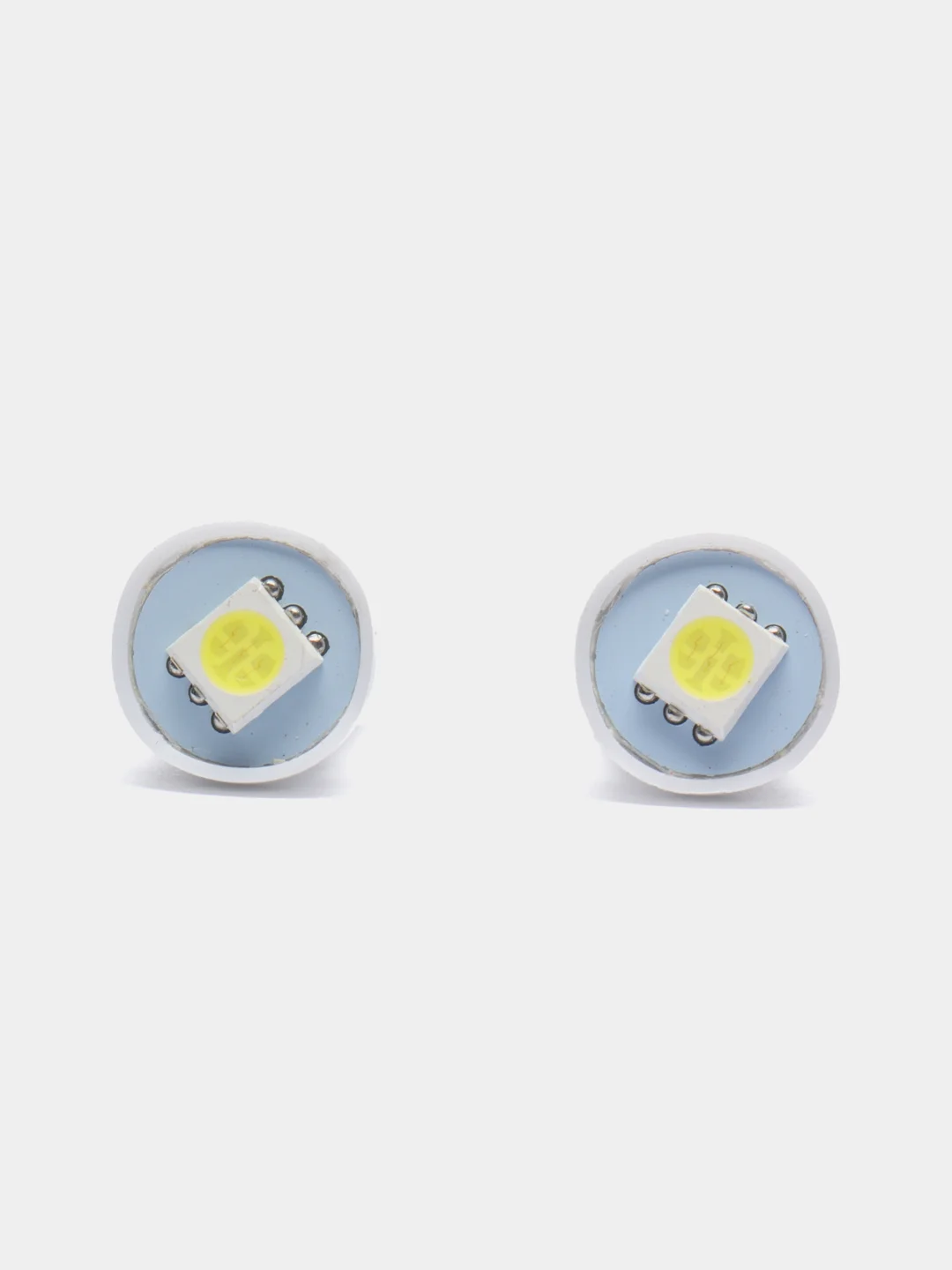 Лампы габаритные, белые, LED W5W, один диод