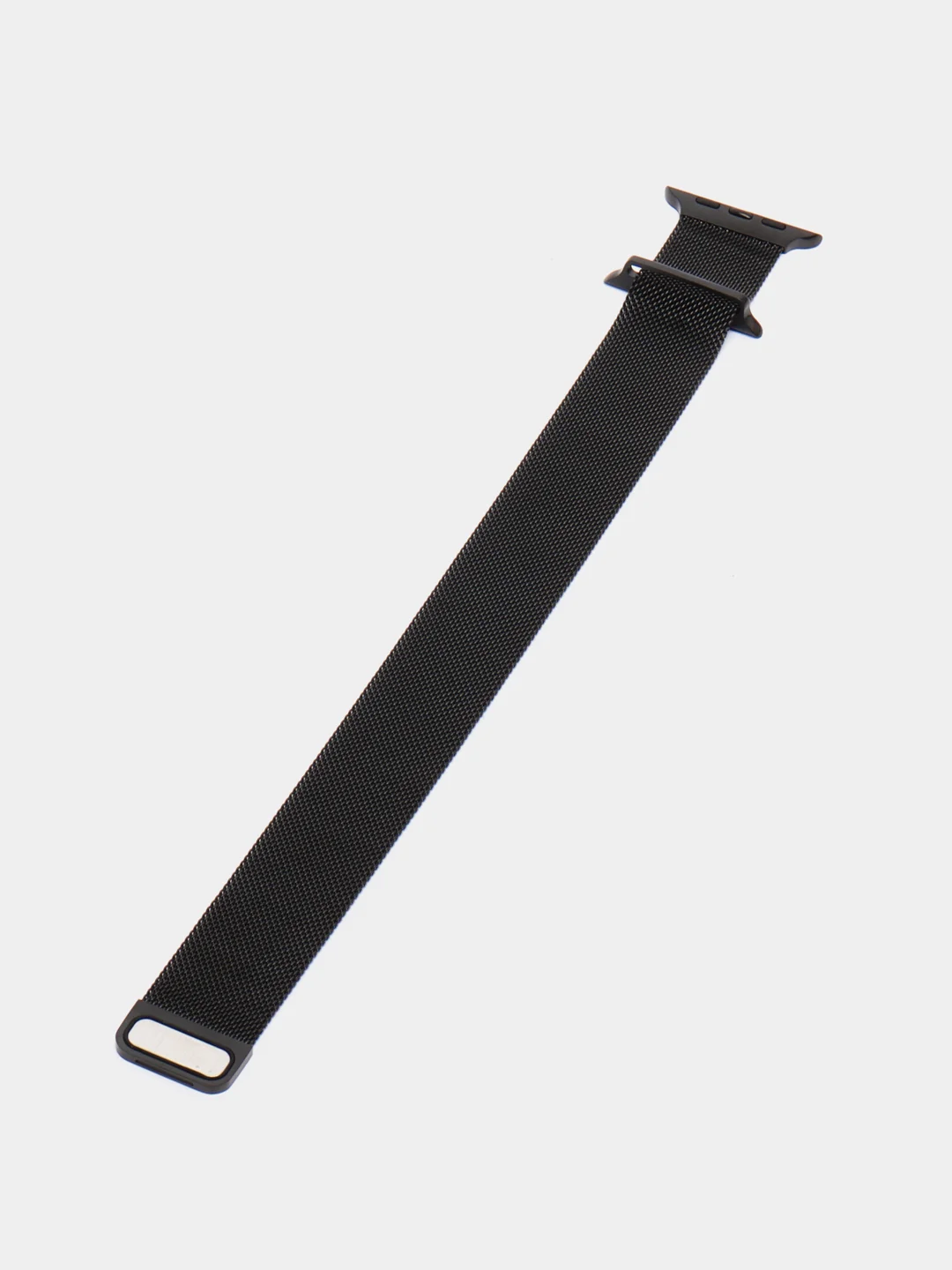 Черный ремешок для Apple Watch "Миланская петля", 2 размера
