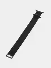 Черный ремешок для Apple Watch "Миланская петля", 2 размера