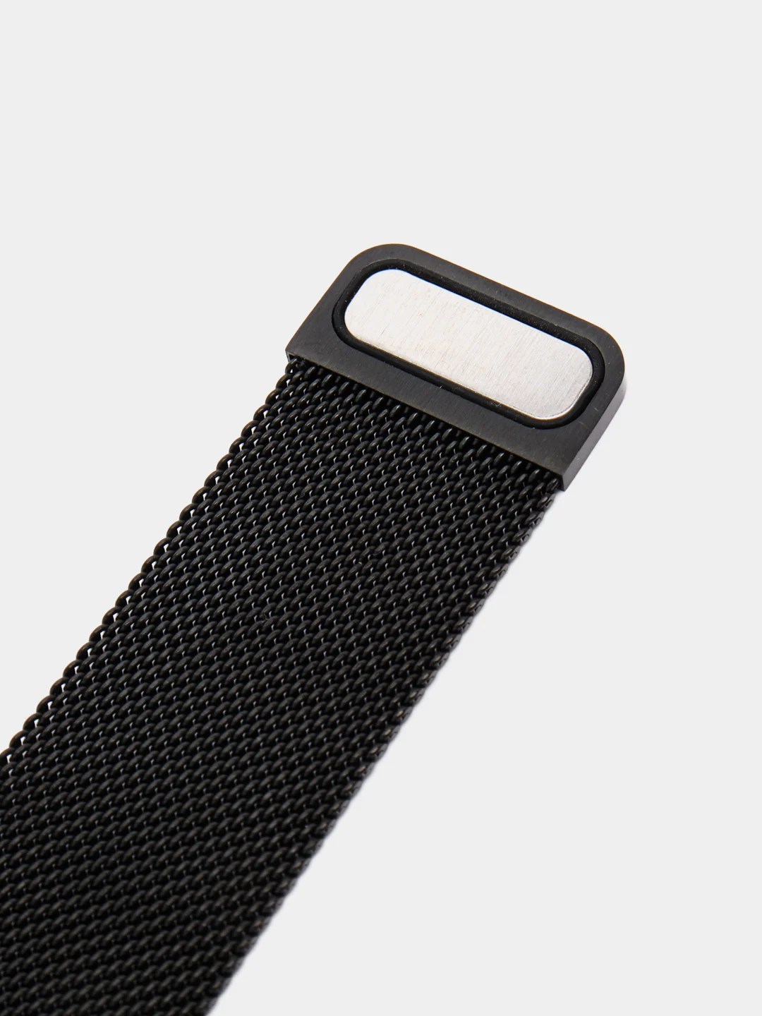 Черный ремешок для Apple Watch "Миланская петля", 2 размера