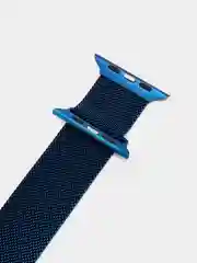 Синий ремешок для Apple Watch "Миланская петля", 2 размера