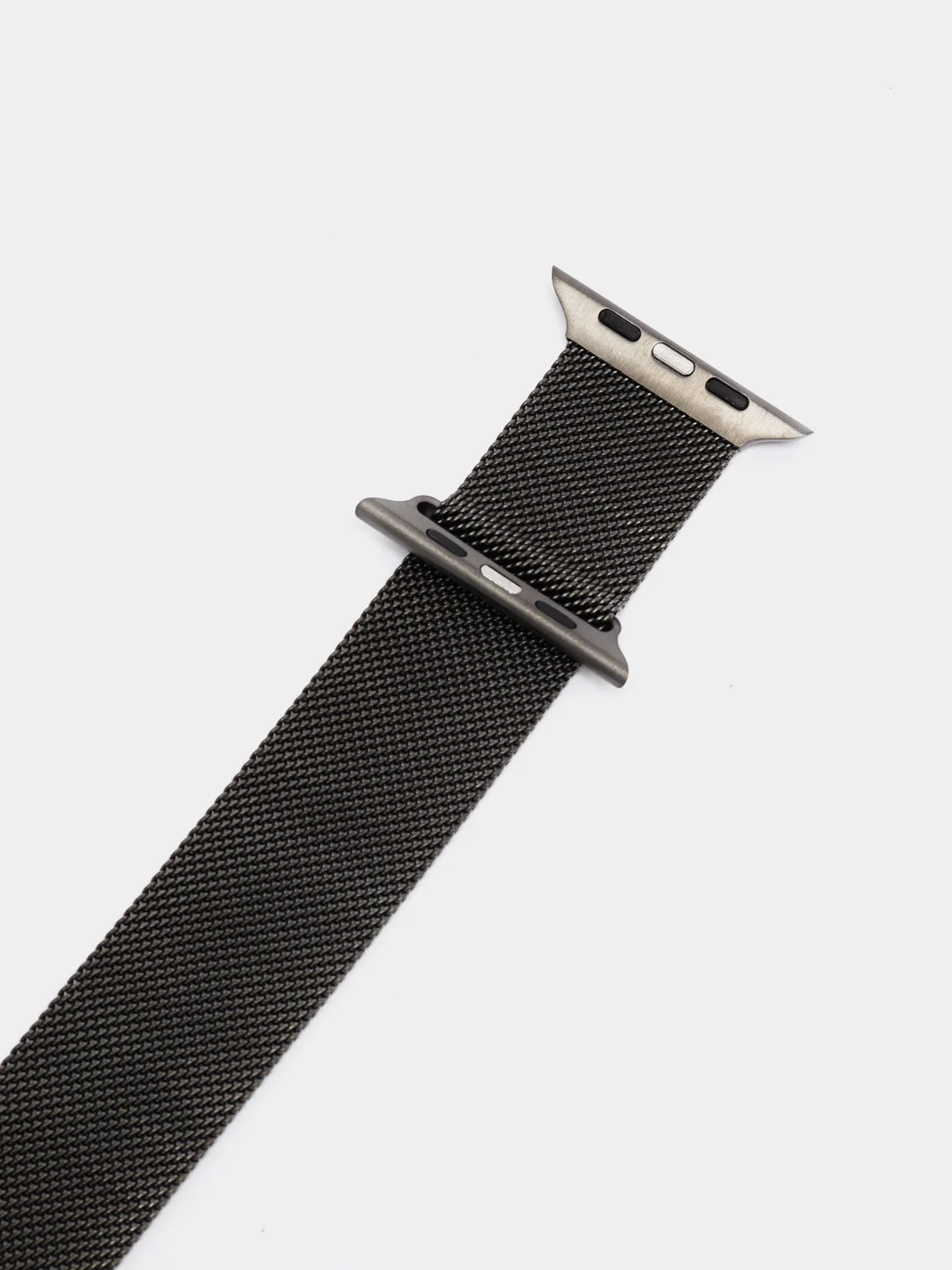 Тёмно-серый ремешок для Apple Watch "Миланская петля", 2 размера