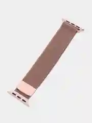 Розовый ремешок для Apple Watch "Миланская петля", 2 размера