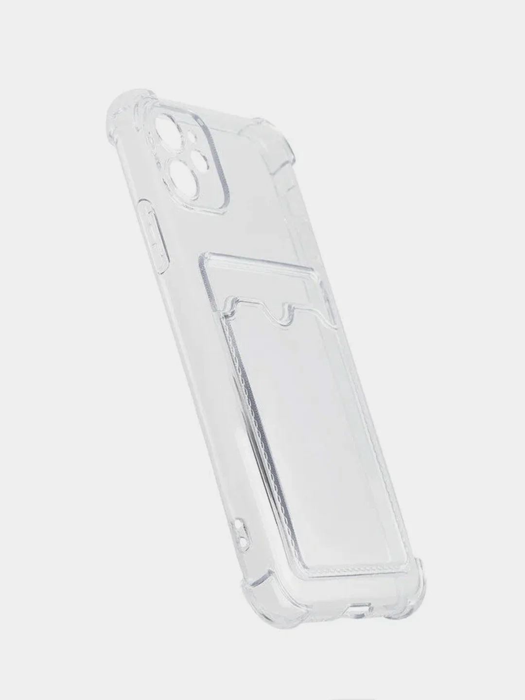 Чехол с карманом для карт iPhone 12 Pro, 11, XR, 7+