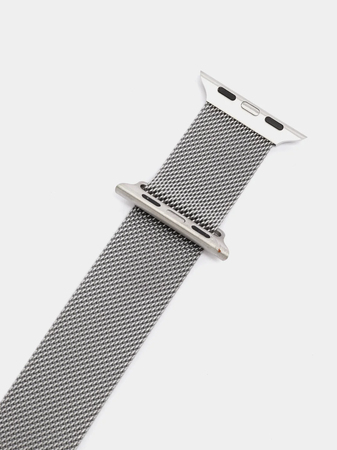 Серебряный ремешок для Apple Watch "Миланская петля", 2 размера
