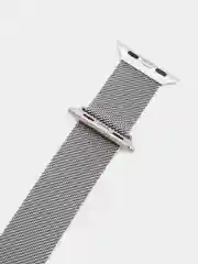 Серебряный ремешок для Apple Watch "Миланская петля", 2 размера