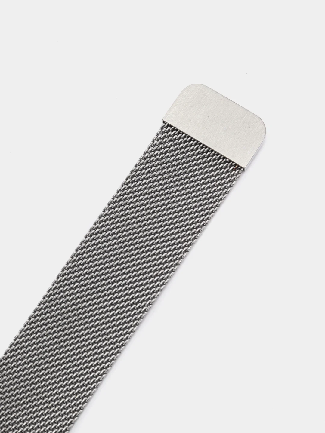 Серебряный ремешок для Apple Watch "Миланская петля", 2 размера