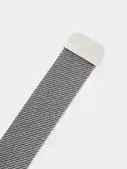 Серебряный ремешок для Apple Watch "Миланская петля", 2 размера