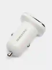 Автомобильное зарядное устройство, Borofone BZ12, 2 USB выхода, 2.4А в прикуриватель
