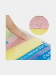 Салфетка из плотной микрофибры 40х40см "MULTI PACK PRO COLOUR 40" КОМПЛЕКТ 4шт LAIMA