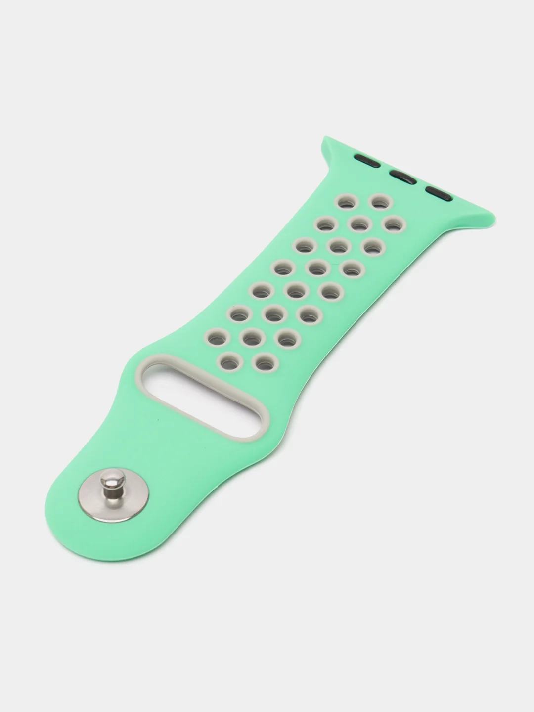 Зелёный хаки ремешок спортивный для Apple Watch