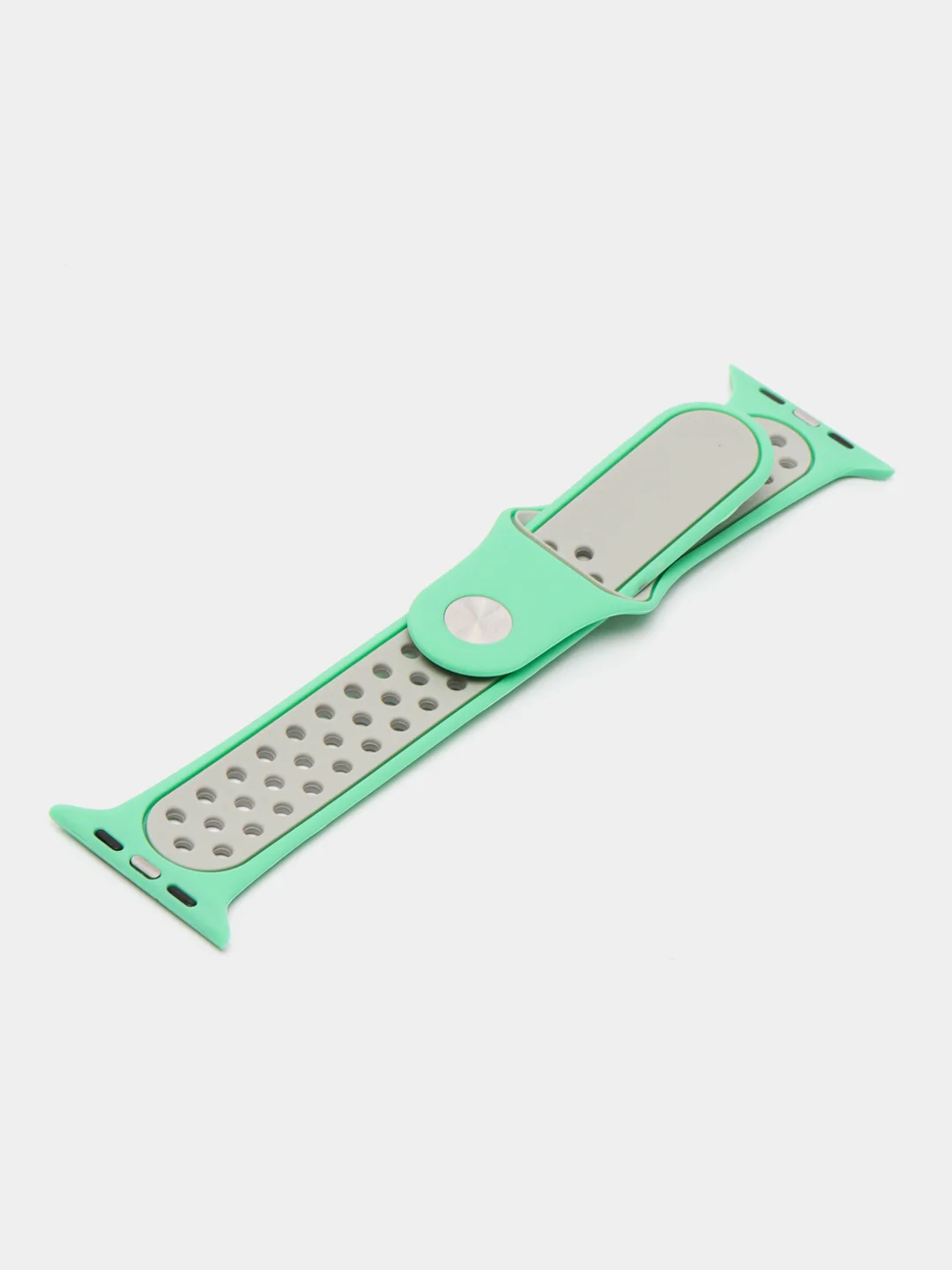 Зелёный хаки ремешок спортивный для Apple Watch