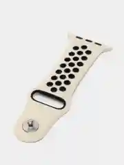 Бежевый ремешок спортивный для Apple Watch