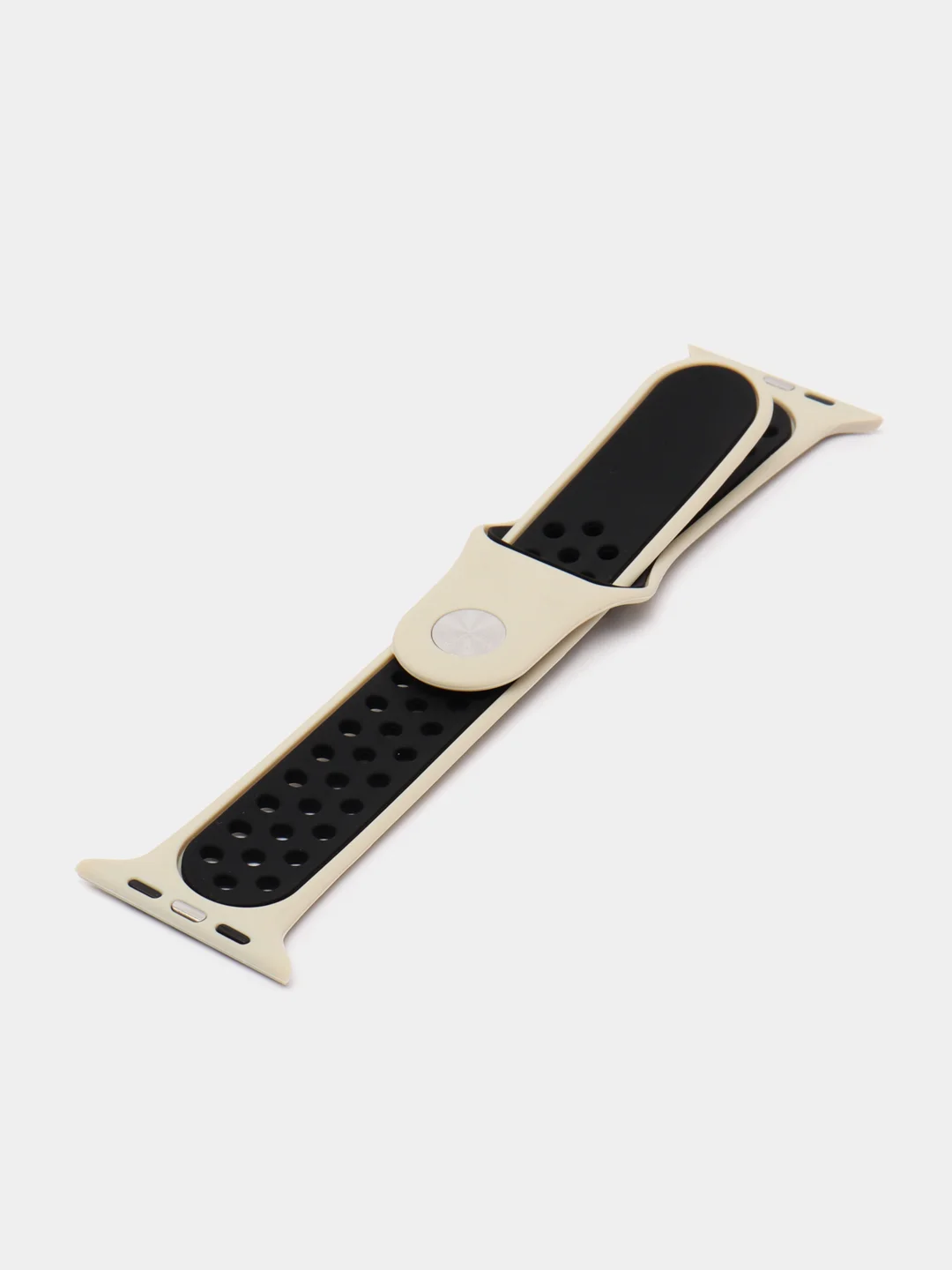 Бежевый ремешок спортивный для Apple Watch