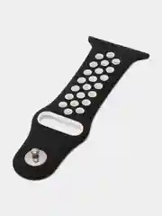 Белый ремешок спортивный для Apple Watch