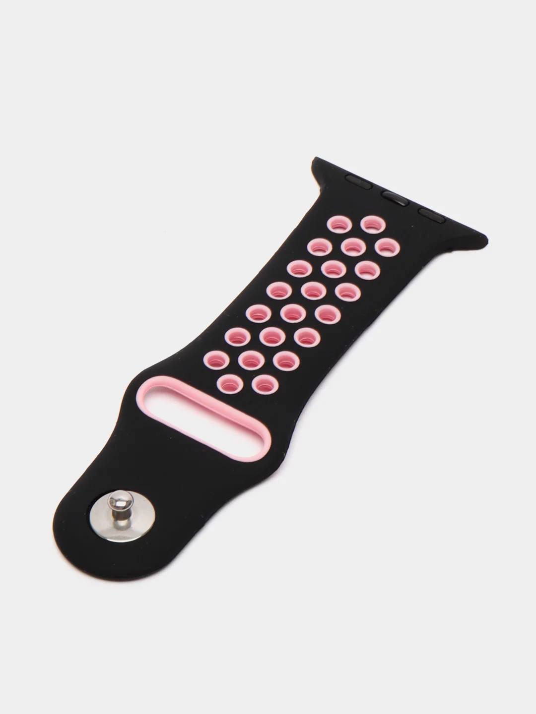 Черный ремешок спортивный для Apple Watch