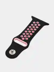 Черный ремешок спортивный для Apple Watch