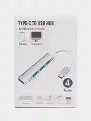 Серебряный usb-концентратор