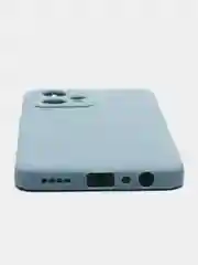 Светло-синий чехол для Realme 9 Pro Plus, Realme 9 4G (Реалми 9 4Г, 9 Про Плюс), силиконовый