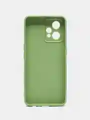 Зеленый чехол для Realme 9 Pro Plus, Realme 9 4G (Реалми 9 4Г, 9 Про Плюс), силиконовый