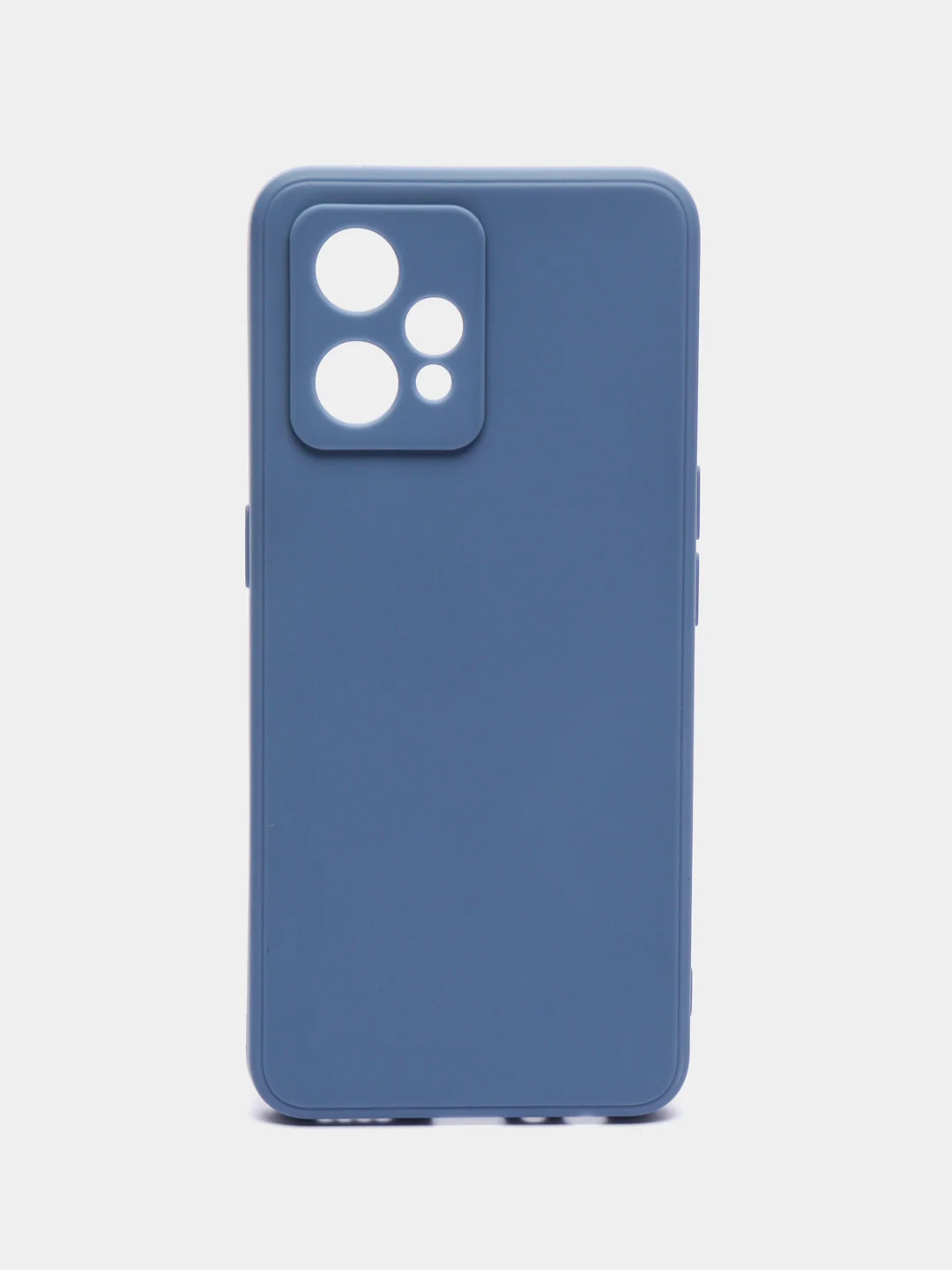 Синий меланж чехол для Realme 9 Pro Plus, Realme 9 4G (Реалми 9 4Г, 9 Про Плюс), силиконовый