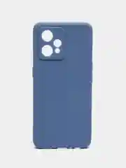 Синий меланж чехол для Realme 9 Pro Plus, Realme 9 4G (Реалми 9 4Г, 9 Про Плюс), силиконовый