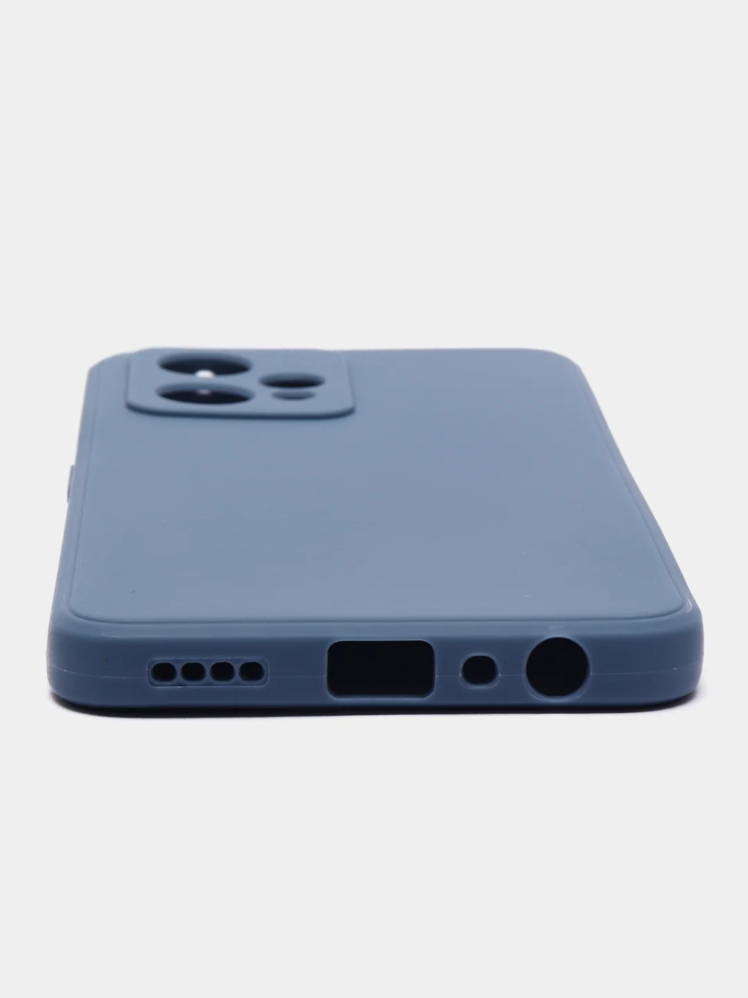 Синий меланж чехол для Realme 9 Pro Plus, Realme 9 4G (Реалми 9 4Г, 9 Про Плюс), силиконовый