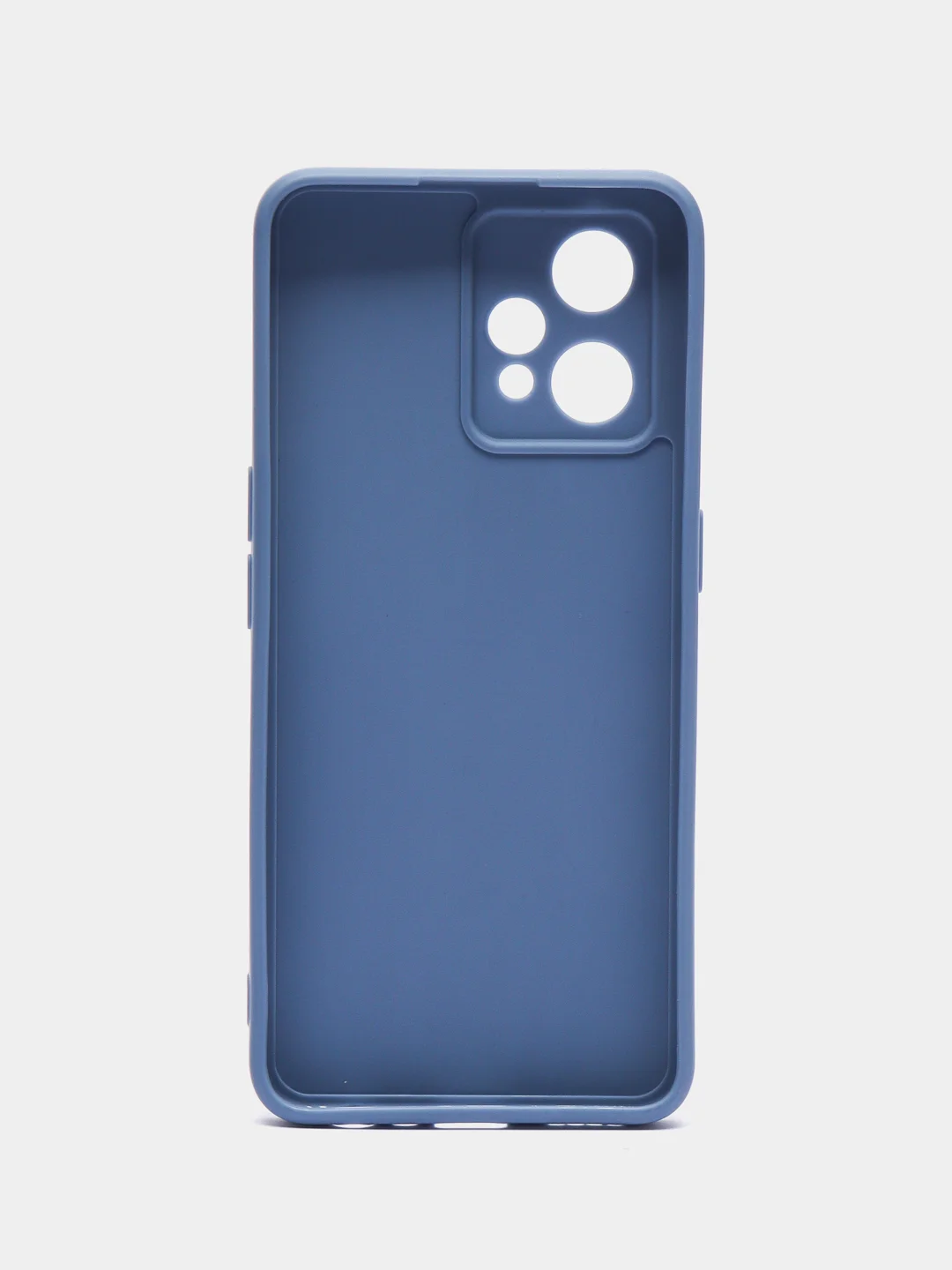 Синий меланж чехол для Realme 9 Pro Plus, Realme 9 4G (Реалми 9 4Г, 9 Про Плюс), силиконовый